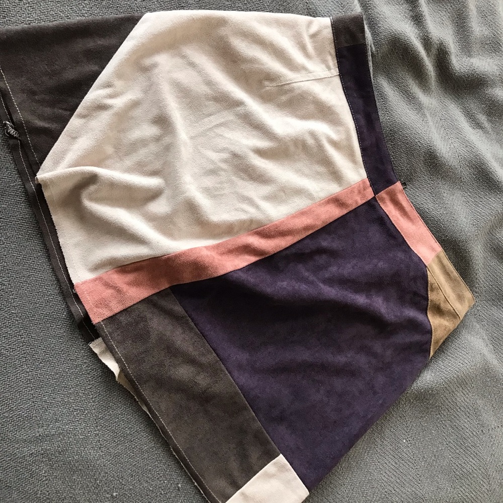 Recovering lover multi color skirt